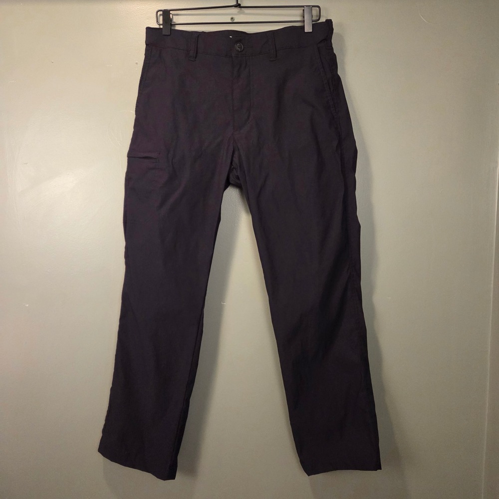 Unionbay Men's UB Tech Classic Fit Pants Comfort Waist Chino, Size 32x30, Black